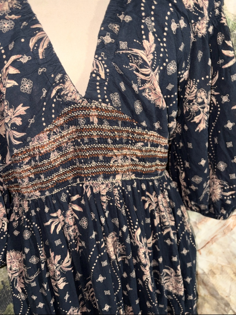 Free People Golden Hour Boho Floral Maxi Dress - Picture 5 of 5